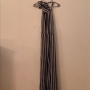 BLACK AND WHITE STRIPED ROMBER